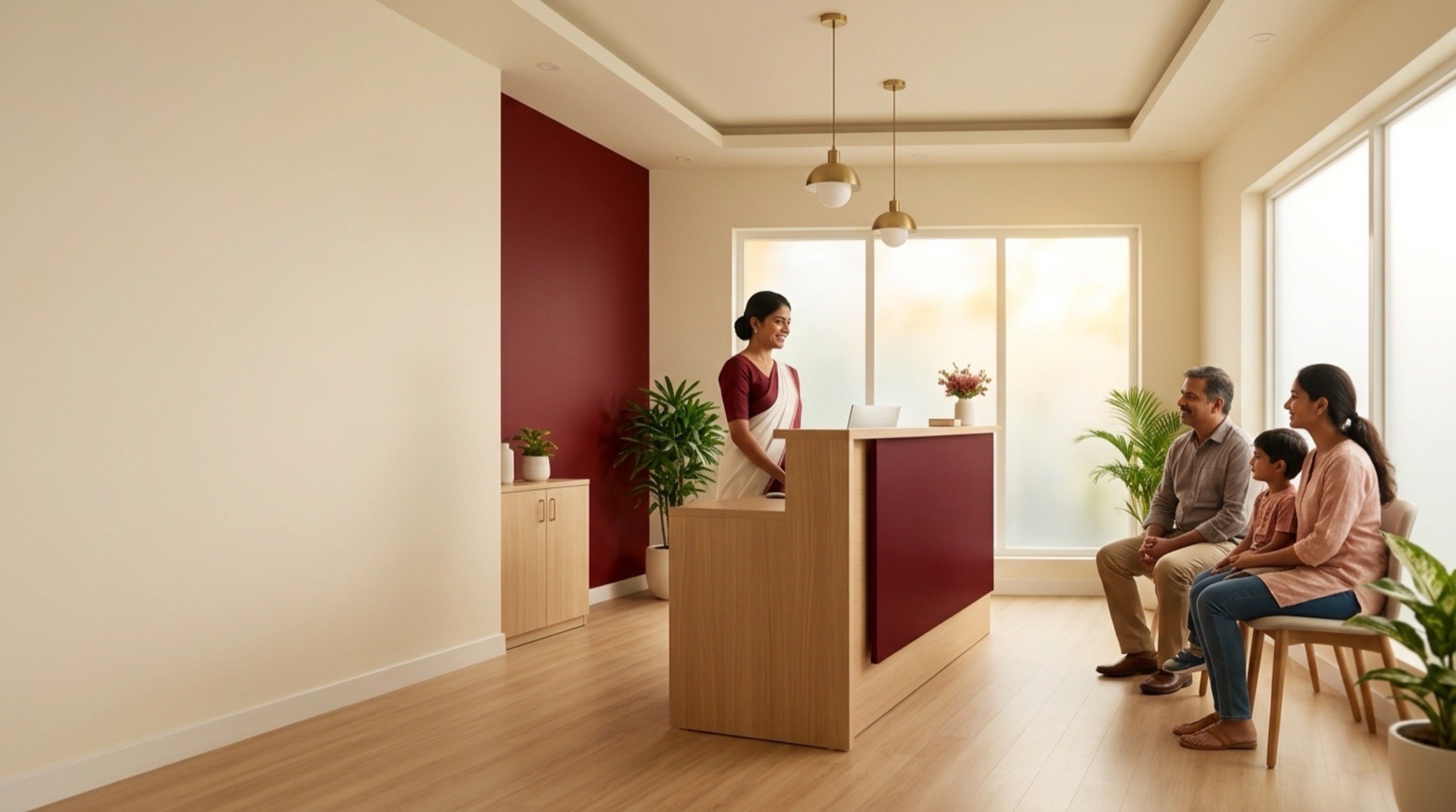 A modern clinic running on MedRudra
